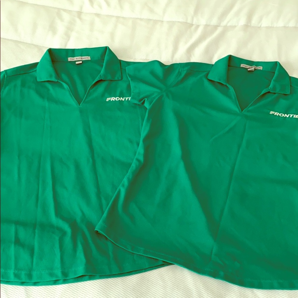 Frontier Airline shirt/Cardigan bundle
